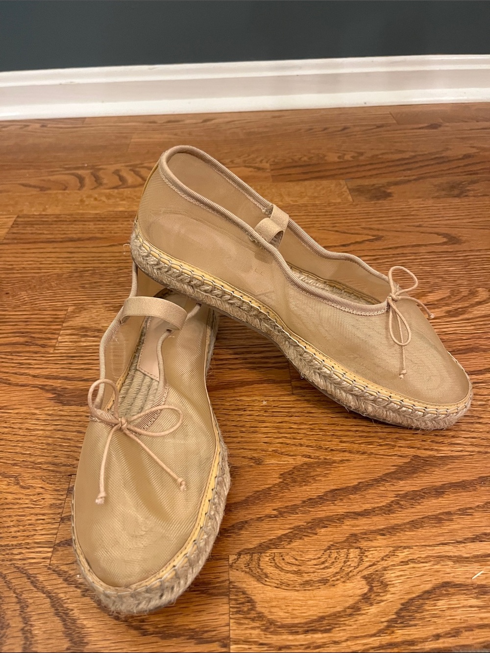 Loeffler Randall Kayla Soft Ballet Espadrilles Size 8